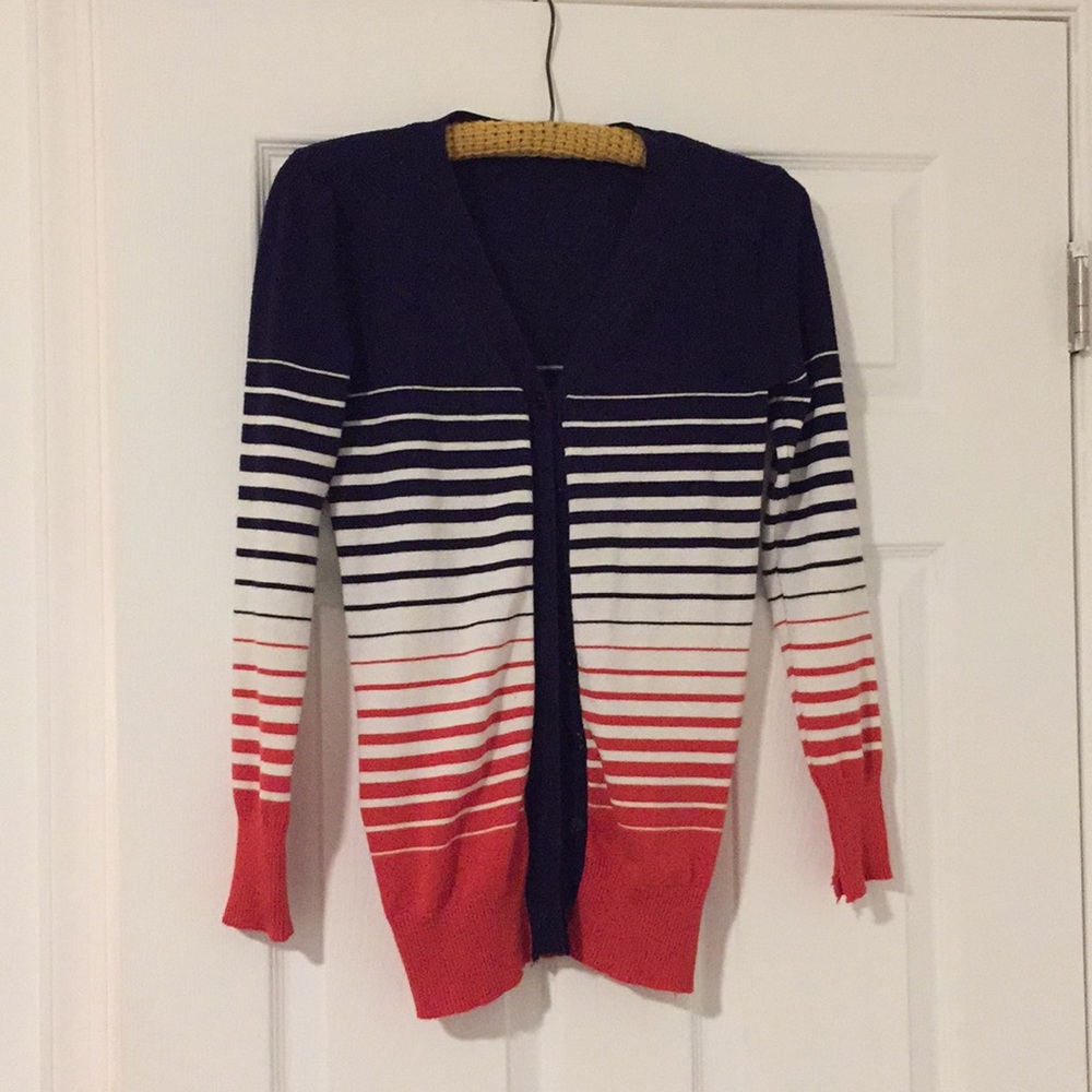 Colorful cardigan